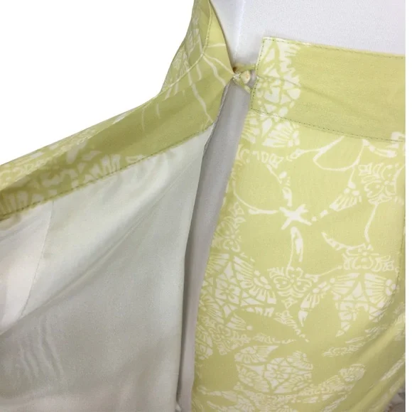 TOMMY BAHAMA Vintage Silk Pleated Floral Tropical Hawaiian Wrap Mini Skirt 4 - Picture 11 of 15